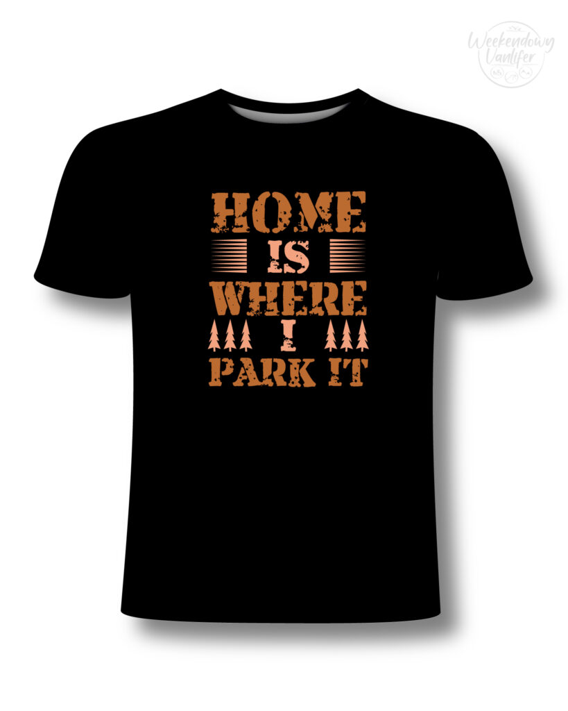 <strong>Koszulka Termoaktywna VanLifer</strong>Home is where I park it