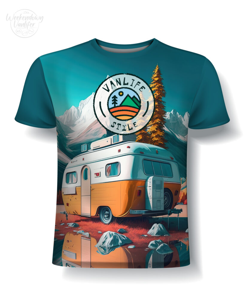 <strong>Koszulka Termoaktywna weekendowyVanLife Camping01</strong>